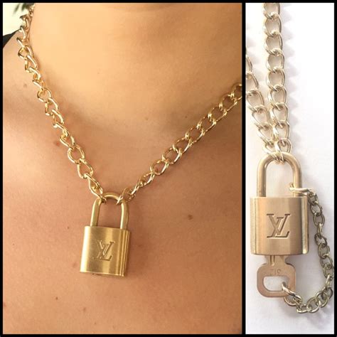 lv padlock.necklace|louis vuitton padlock necklace gold.